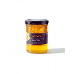 HEXAPI 德國原生有機洋槐花蜂巢蜜 (290克)