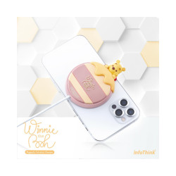 INFOTHINK 小熊維尼系列磁吸無線充電盤