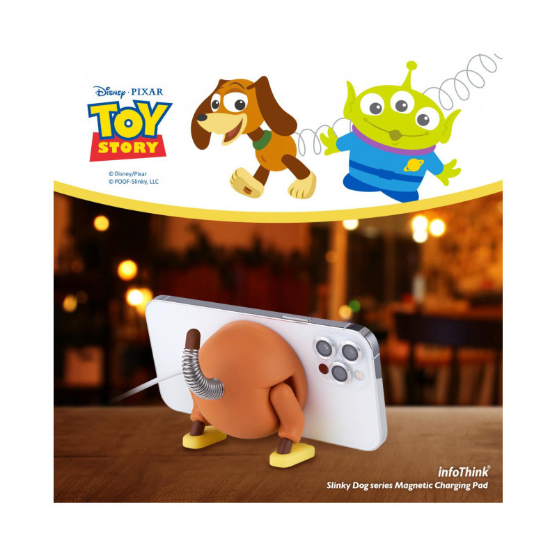 INFOTHINK 彈簧狗系列磁吸充電盤