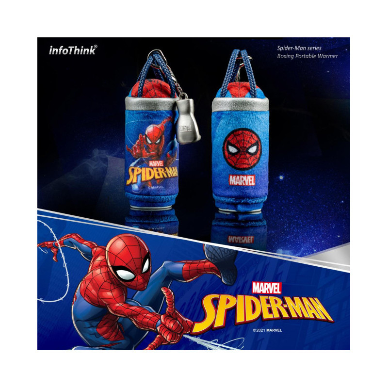 INFOTHINK 蜘蛛俠系列拳擊沙包暖手寶